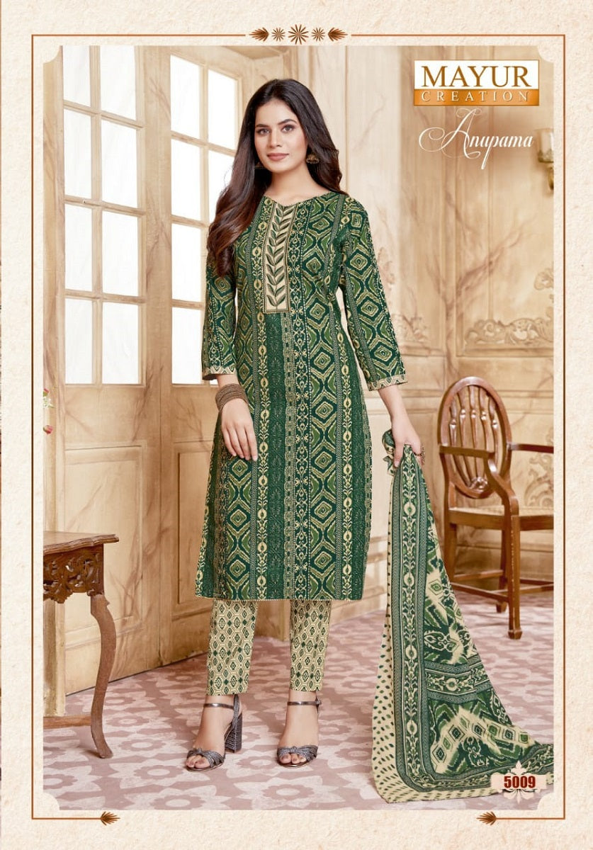 Anupama Vol 5 Mayur Creation Cotton Dress Material