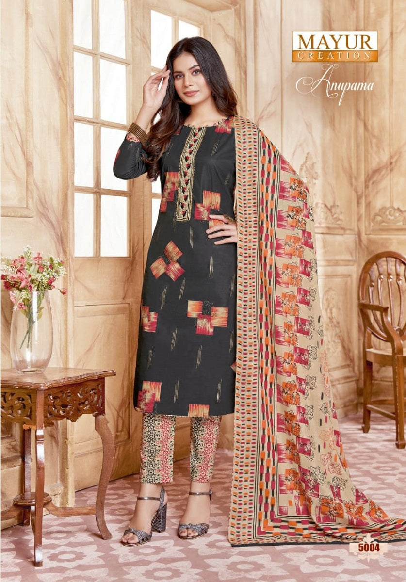 Anupama Vol 5 Mayur Creation Cotton Dress Material
