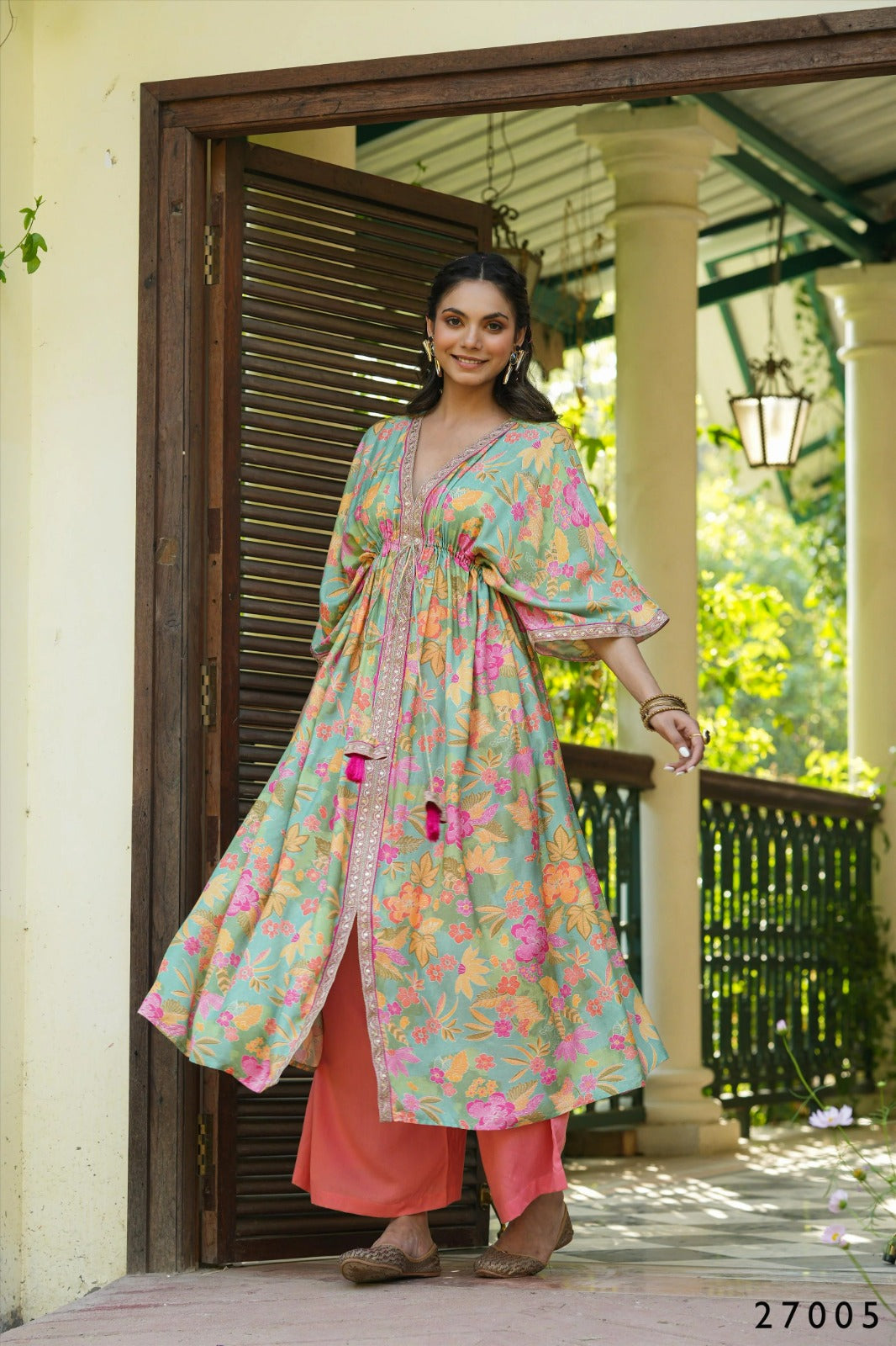 Anya Tejasvee Mull Cotton Co Ord Set