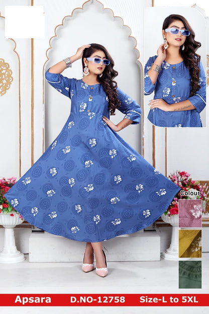 Apsara 0612 Zoya Anarkali Kurtis