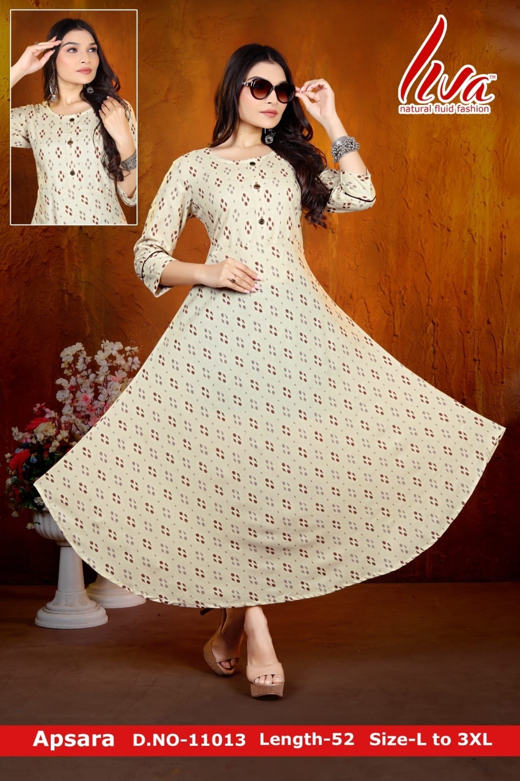 Apsara Zoya Anarkali Kurtis