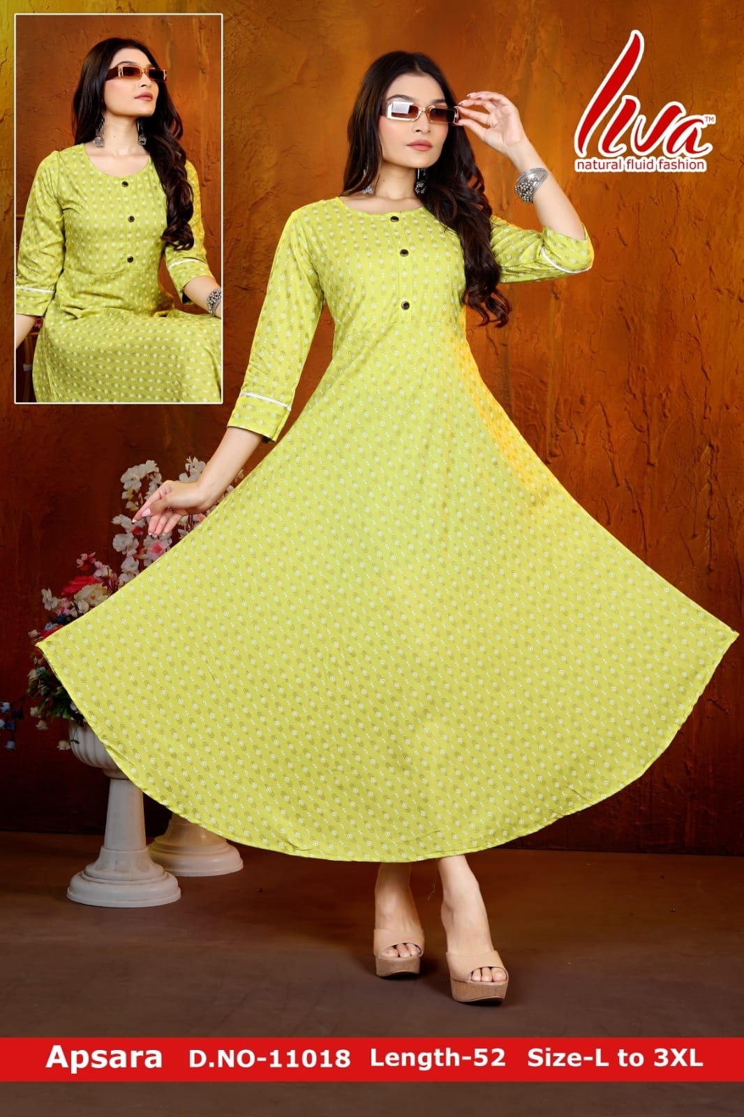 Apsara Zoya Anarkali Kurtis
