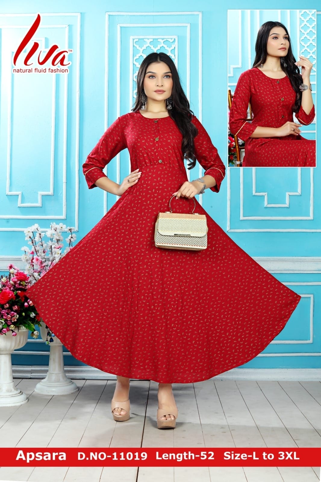 Apsara Zoya Anarkali Kurtis