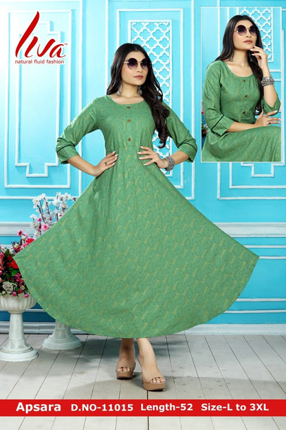 Apsara Zoya Anarkali Kurtis