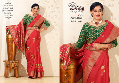 Aradhya-9 Kalpveli Georgette Sarees