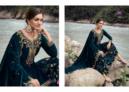 Archana Vol 3 Kala Fashion Velvet Suits