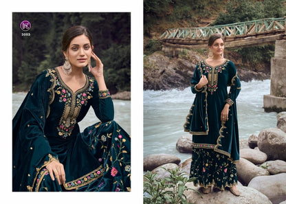 Archana Vol 3 Kala Fashion Velvet Suits