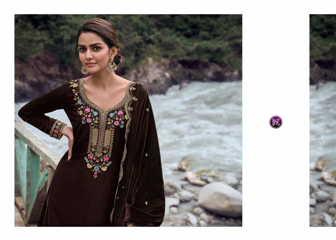 Archana Vol 3 Kala Fashion Velvet Suits
