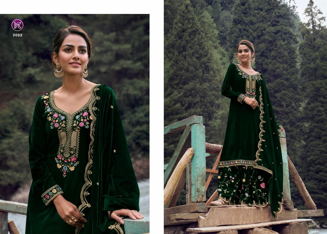 Archana Vol 3 Kala Fashion Velvet Suits