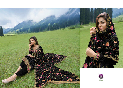 Archana Vol 4 Kala Fashion Velvet Suits