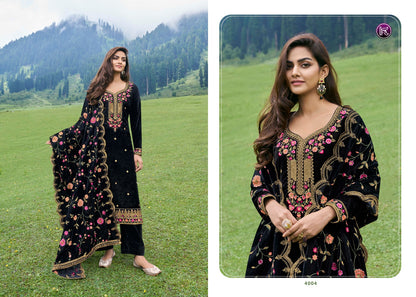 Archana Vol 4 Kala Fashion Velvet Suits