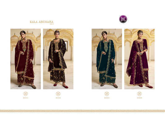 Archana Vol 5 Kala Fashion Velvet Suits