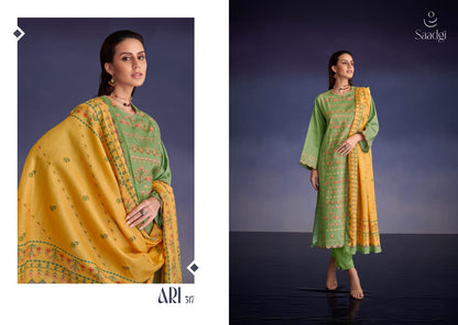 Ari Saadgi Pashmina Suits