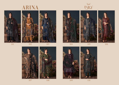 Arina Esta Sahiba Pashmina Suits