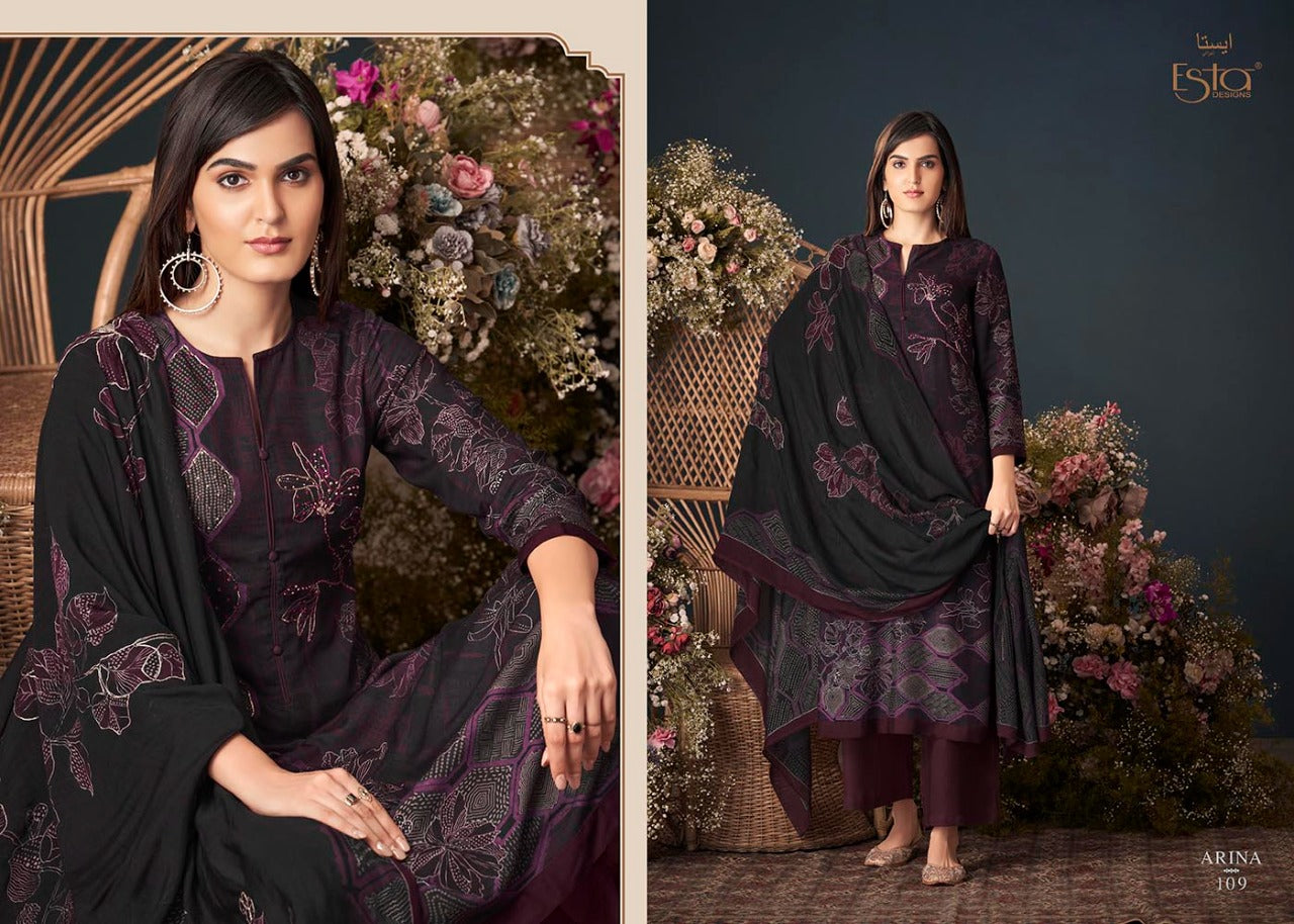Arina Esta Sahiba Pashmina Suits