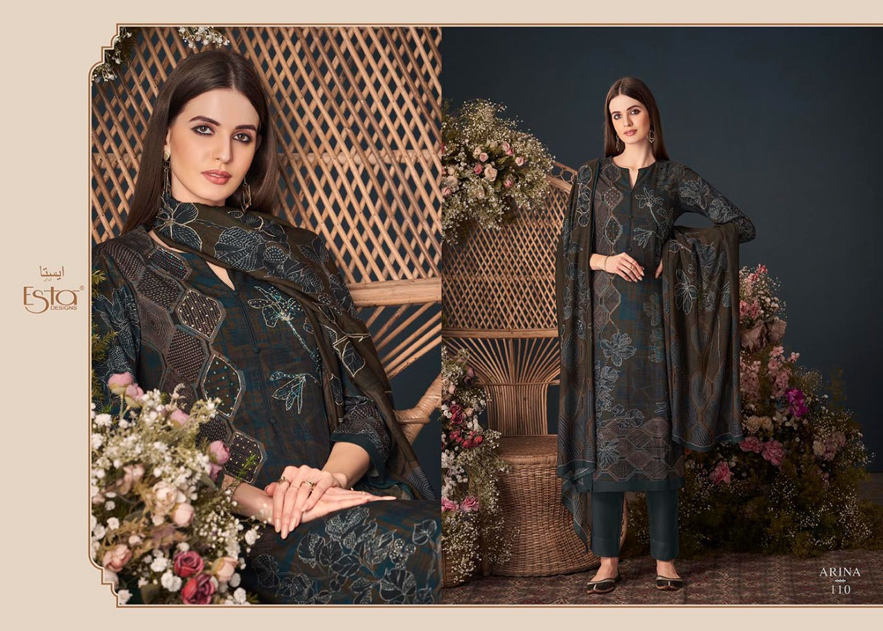 Arina Esta Sahiba Pashmina Suits
