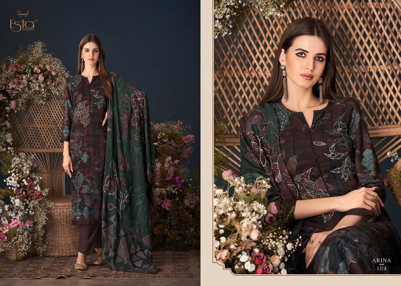 Arina Esta Sahiba Pashmina Suits