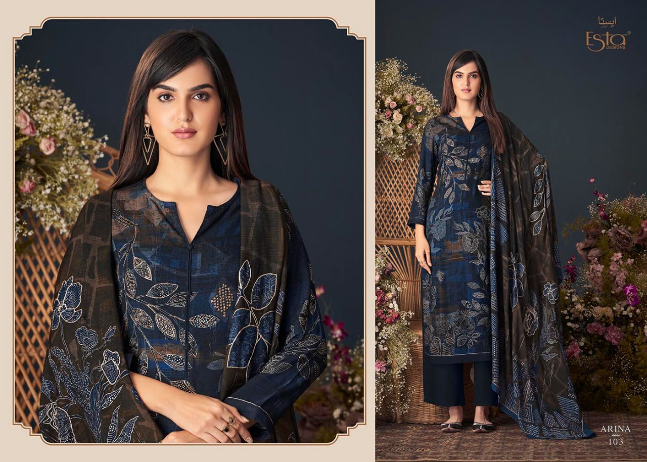 Arina Esta Sahiba Pashmina Suits