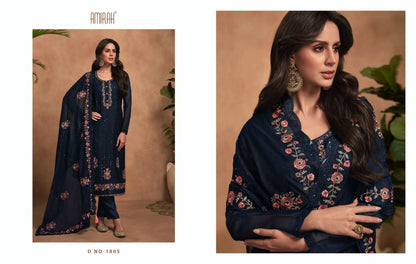 Arisha Amirah Organza Pant Style Suits