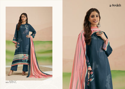 Arke S Nirukth Cotton Satin Plazzo Style Suits