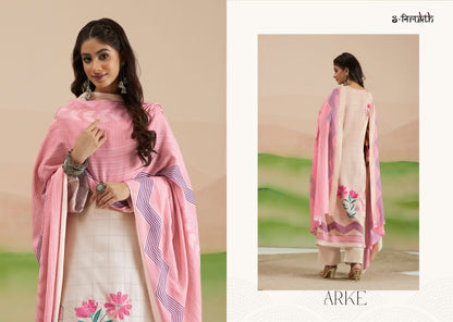 Arke S Nirukth Cotton Satin Plazzo Style Suits