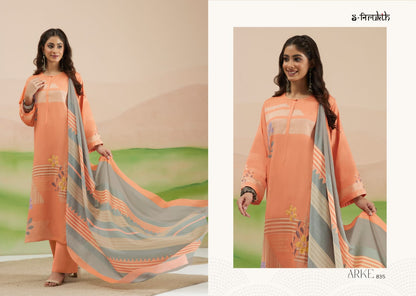Arke S Nirukth Cotton Satin Plazzo Style Suits