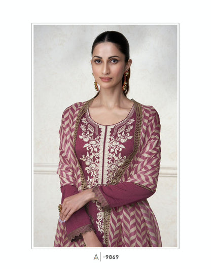 Arsh Aashirwad Creation Silk Readymade Pant Style Suits