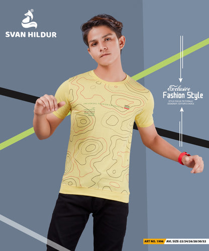 Art No 1996 Svan Hildur Lycra Boys Tshirt