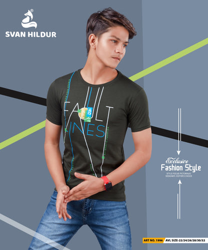 Art No 1996 Svan Hildur Lycra Boys Tshirt