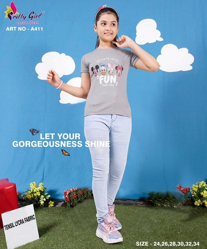 Art No A411 Pretty Girls Top