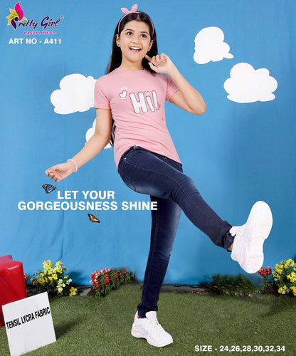 Art No A411 Pretty Girls Top