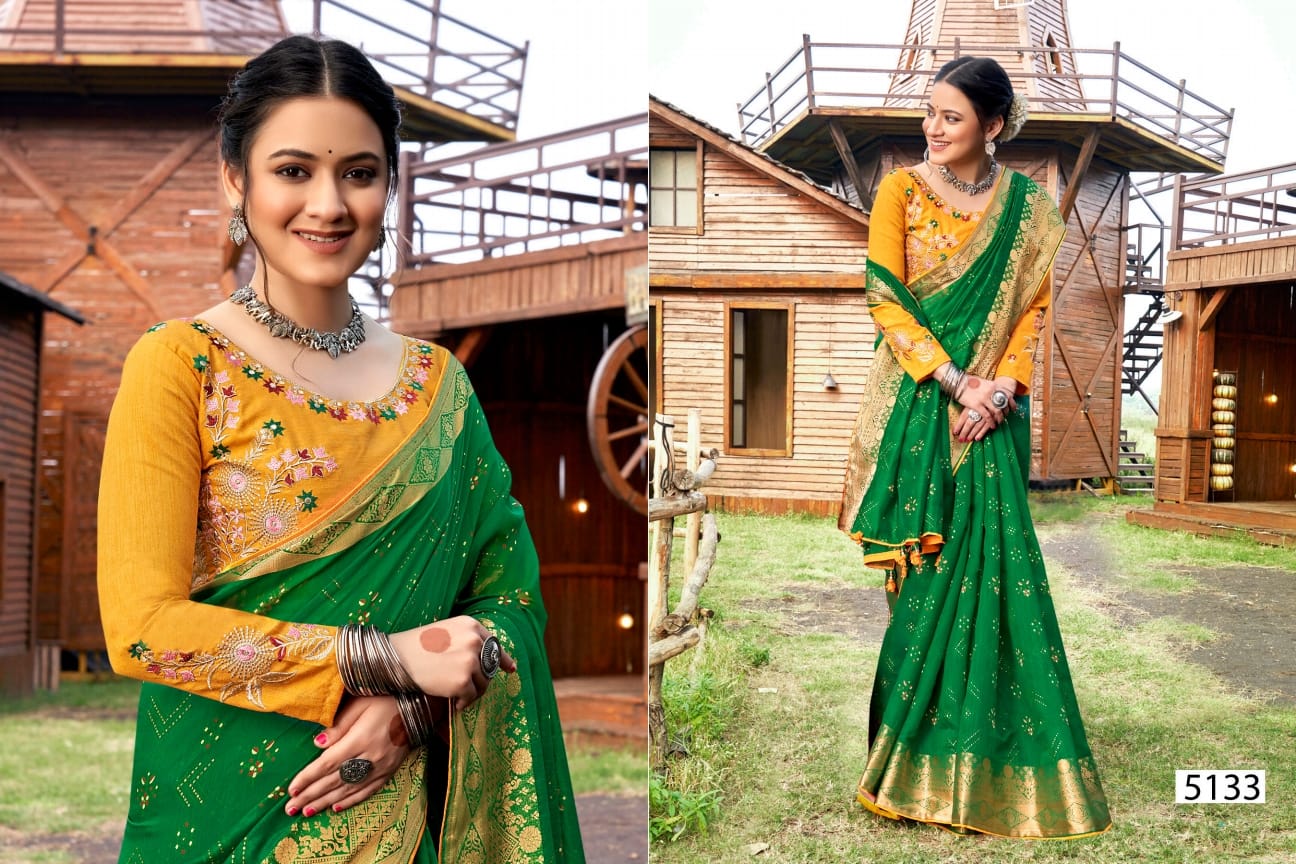 Aruna Vol 2 5D Designer Cotton Silk Sarees