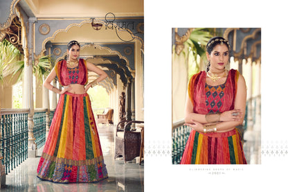 Arunima Virasat Chinon Readymade Lehenga Choli