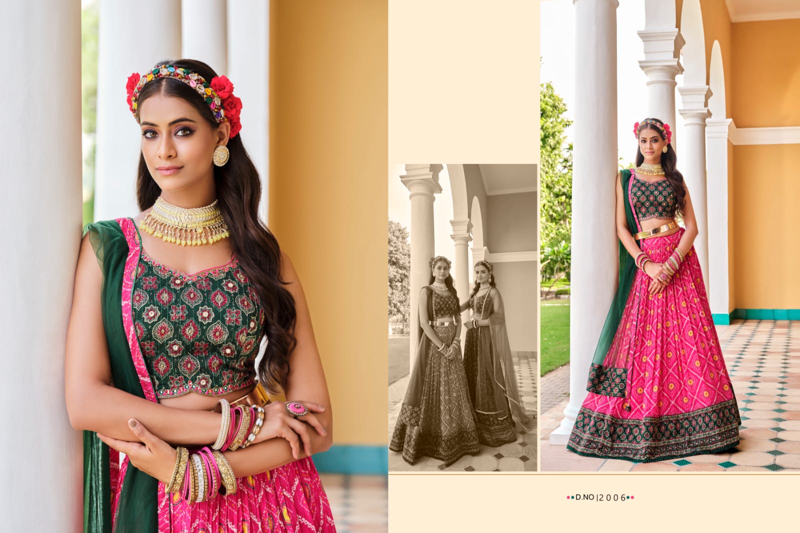 Arunima Virasat Chinon Readymade Lehenga Choli