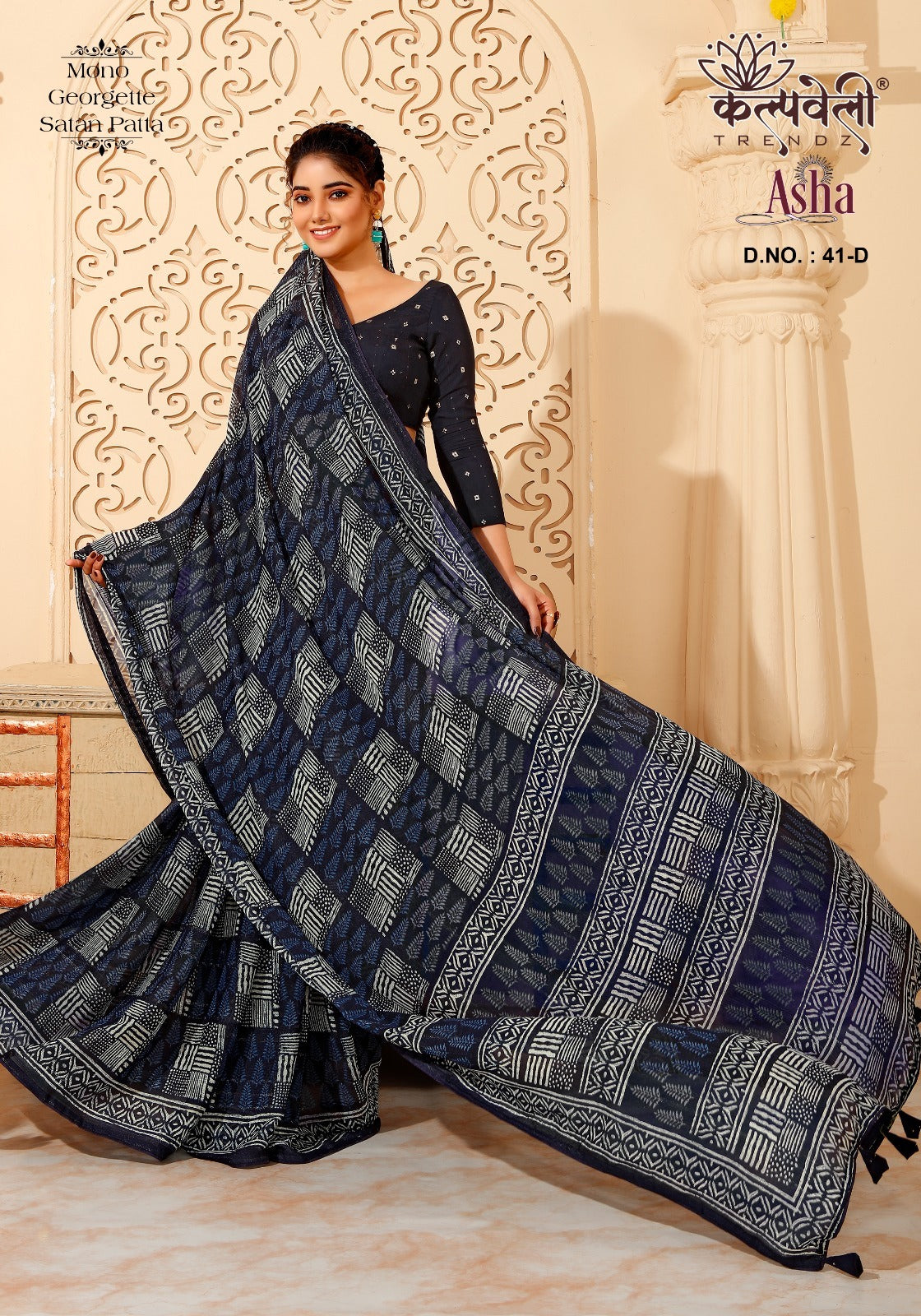 Asha-41 Kalpveli Mono Sarees