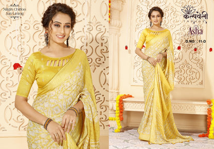 Asha 11 Kalpveli Chiffon Sarees