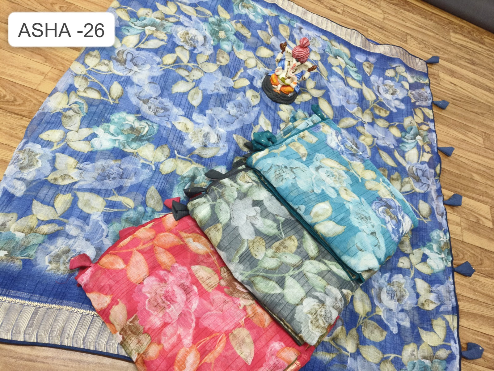 Asha 26 Kalpveli Chiffon Sarees