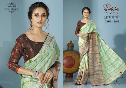 Ashmani 54 Kalpveli Silk Sarees