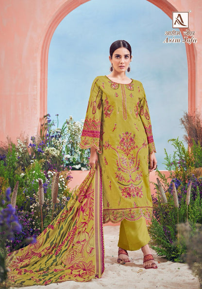 Asim Jofa Alok Cambric Cotton Karachi Salwar Suits