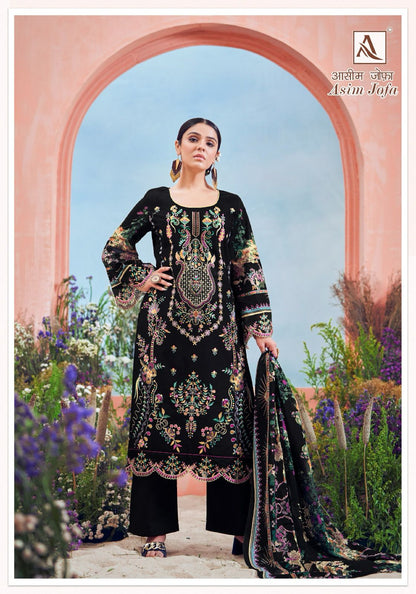 Asim Jofa Alok Cambric Cotton Karachi Salwar Suits