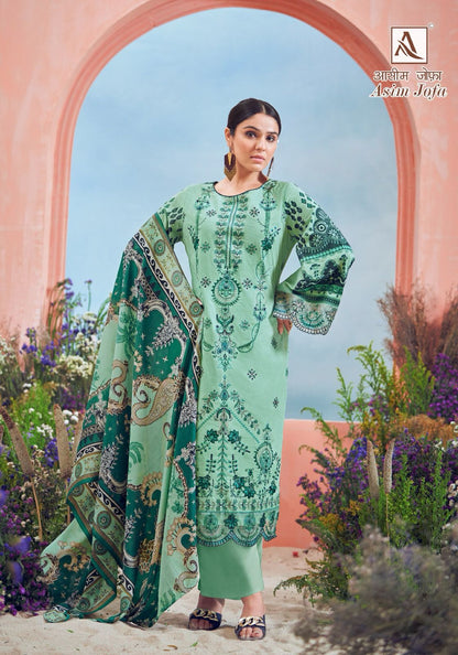 Asim Jofa Alok Cambric Cotton Karachi Salwar Suits