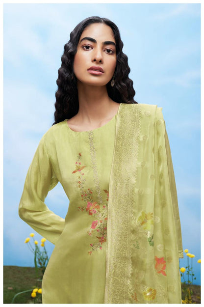 Aspyn 2242 Ganga Organza Plazzo Style Suits