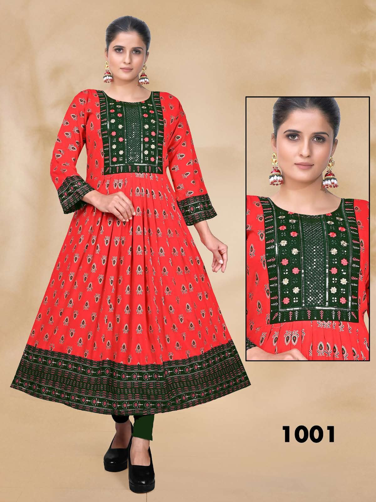 Aurika Vol 2 Kavinay Rayon Anarkali Kurtis