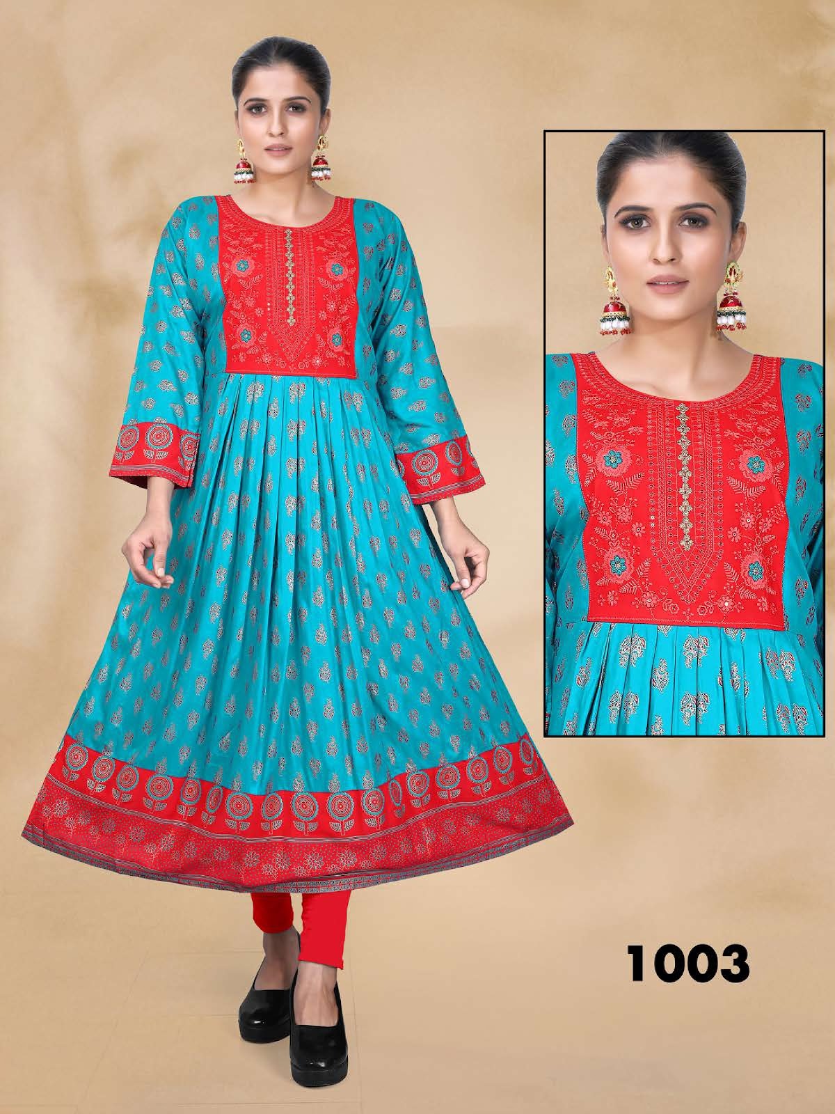 Aurika Vol 2 Kavinay Rayon Anarkali Kurtis
