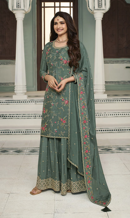 Avanti-Kuleesh Vinay Fashion Llp Chinon Sharara Style Suits