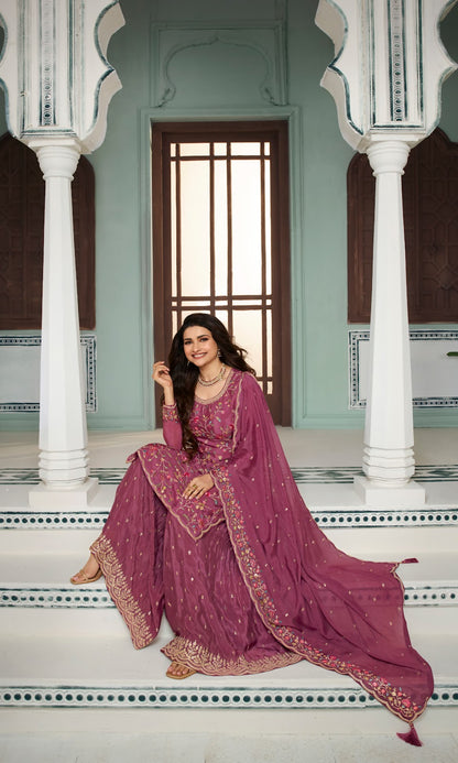 Avanti-Kuleesh Vinay Fashion Llp Chinon Sharara Style Suits