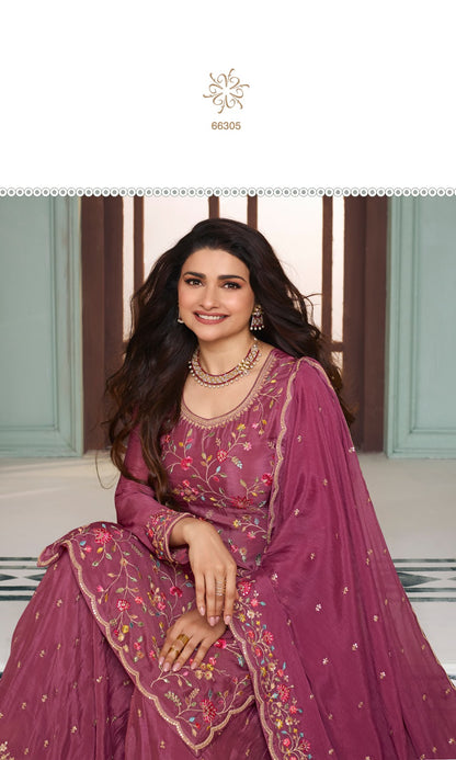 Avanti-Kuleesh Vinay Fashion Llp Chinon Sharara Style Suits