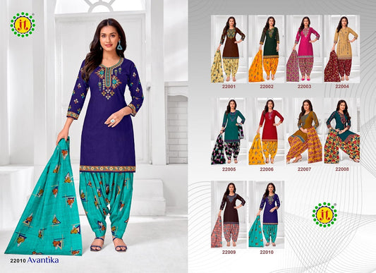 Avantika Vol 22 Jt Cotton Dress Material