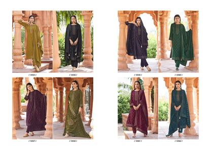 Ayzel Ibiza Viscose Pashmina Suits