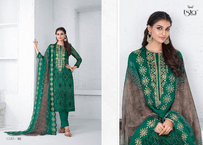 Azura Esta Sahiba Organza Pant Style Suits